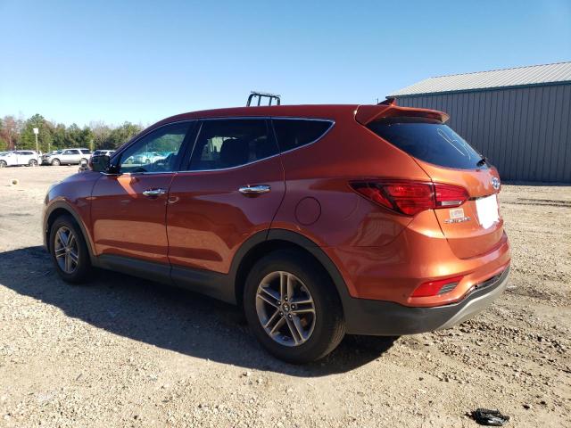 5XYZT3LB8HG498144 - 2017 HYUNDAI SANTA FE S ORANGE photo 2