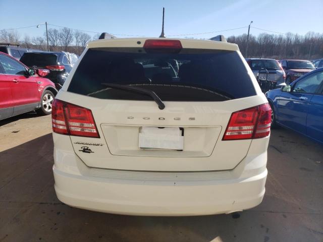 3C4PDCAB8JT386241 - 2018 DODGE JOURNEY SE WHITE photo 6