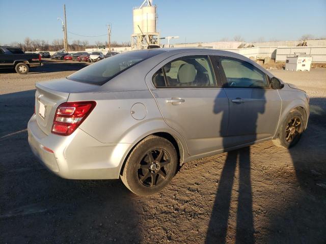 1G1JB5SH0J4137795 - 2018 CHEVROLET SONIC LS ვერცხლისფერი ფოტო 3