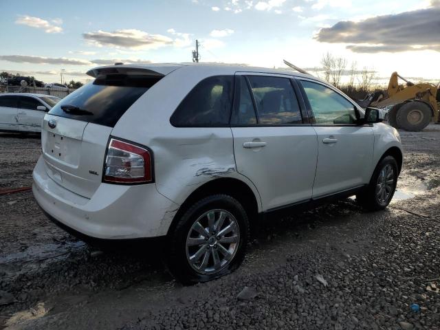 2FMDK3JC4ABB62229 - 2010 FORD EDGE SEL WHITE photo 3