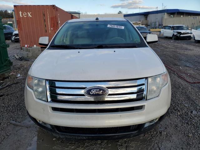 2FMDK3JC4ABB62229 - 2010 FORD EDGE SEL WHITE photo 5