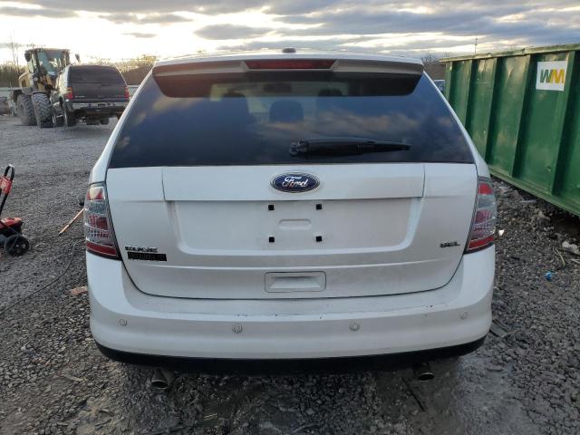 2FMDK3JC4ABB62229 - 2010 FORD EDGE SEL WHITE photo 6