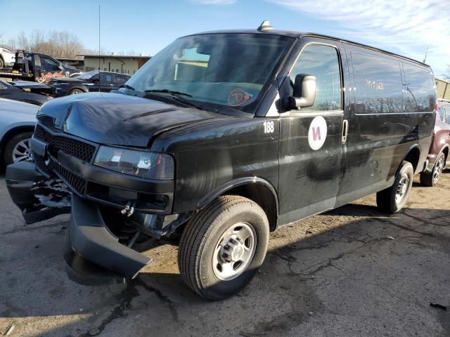 1GCWGAFP3N1148936 - 2022 CHEVROLET EXPRESS G2 BLACK photo 1