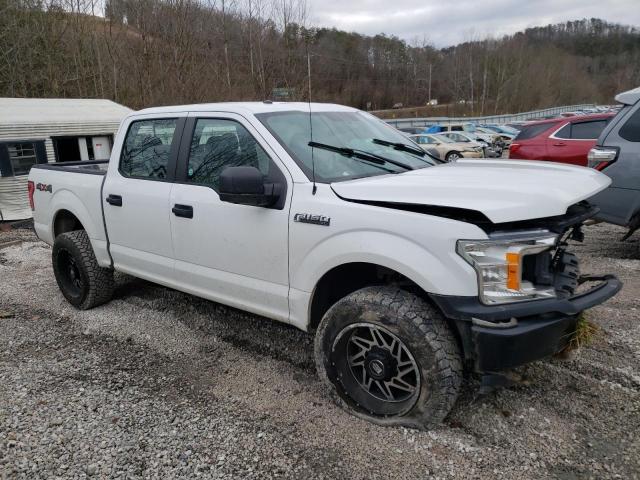 1FTEW1EG0JFD87258 - 2018 FORD F150 SUPERCREW WHITE photo 4