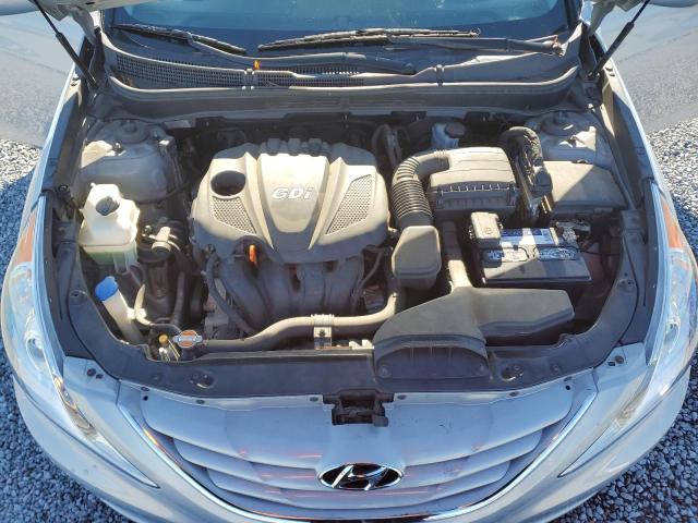 5NPEB4AC3CH456159 - 2012 HYUNDAI SONATA GLS SILVER photo 11