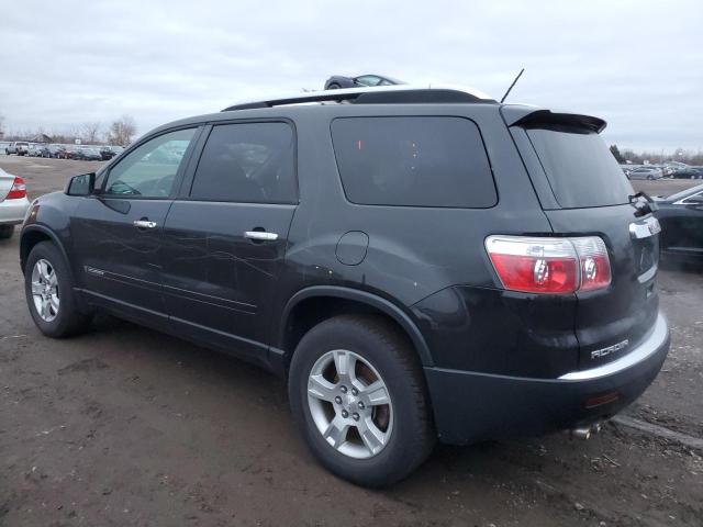 1GKER13768J181125 - 2008 GMC ACADIA SLE BLACK photo 2