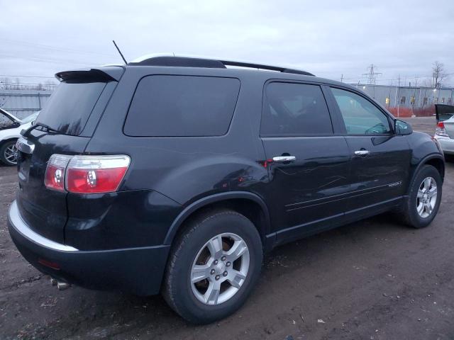 1GKER13768J181125 - 2008 GMC ACADIA SLE BLACK photo 3