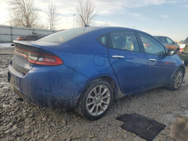 1C3CDFCH6DD214502 - 2013 DODGE DART LIMITED BLUE photo 3