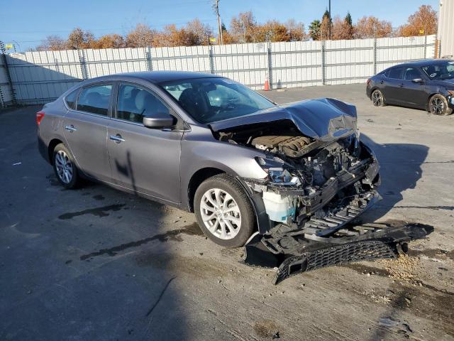 3N1AB7AP0JL624570 - 2018 NISSAN SENTRA S GRAY photo 4