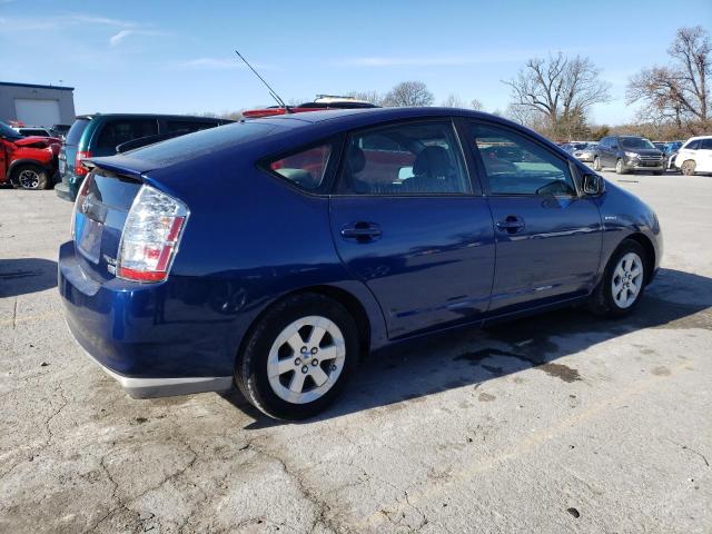 JTDKB20U887806124 - 2008 TOYOTA PRIUS BLUE photo 3