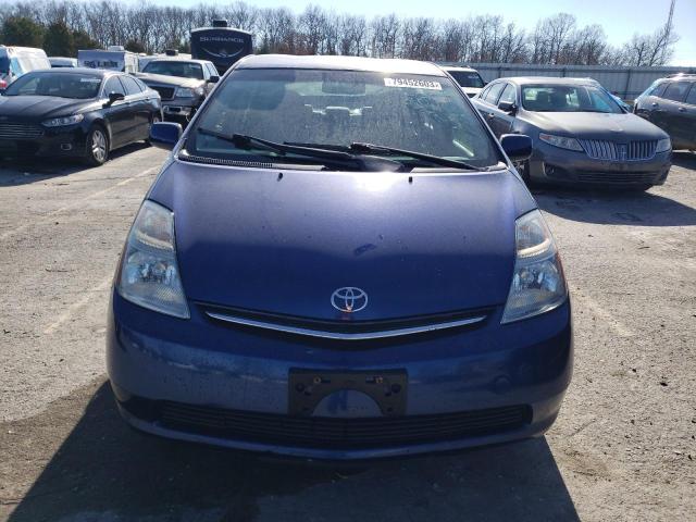 JTDKB20U887806124 - 2008 TOYOTA PRIUS BLUE photo 5