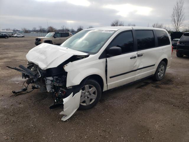 2C4RDGBG5DR648301 - 2013 DODGE GRAND CARA SE WHITE photo 1