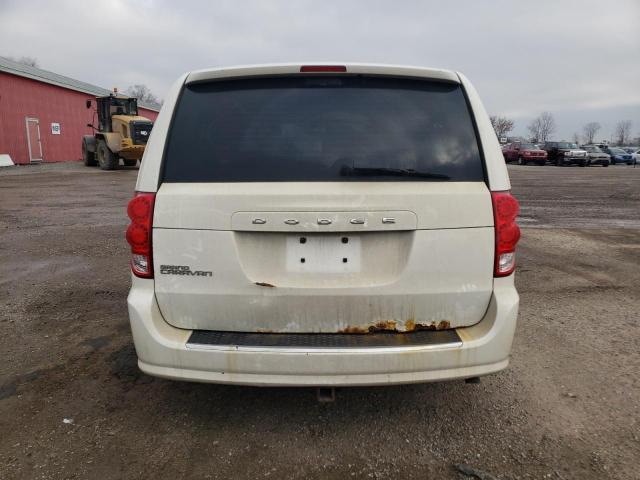 2C4RDGBG5DR648301 - 2013 DODGE GRAND CARA SE WHITE photo 6