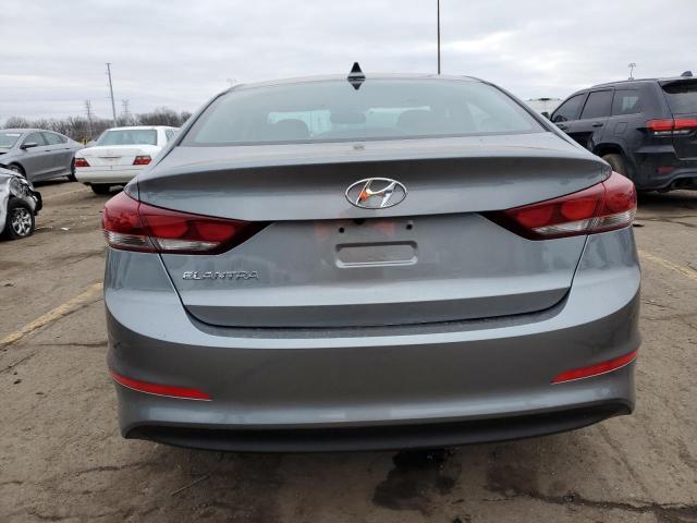 KMHD84LF3HU377763 - 2017 HYUNDAI ELANTRA SE GRAY photo 6