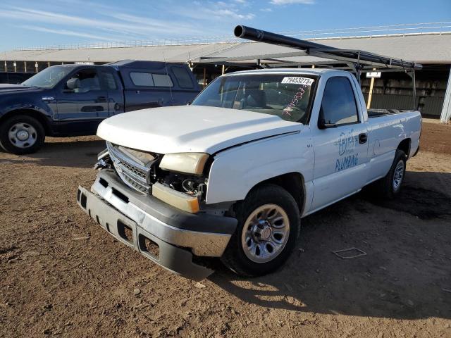 1GCEC14X97Z133792 - 2007 CHEVROLET SILVERADO C1500 CLASSIC WHITE photo 1