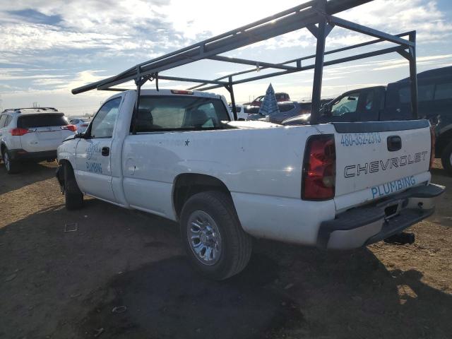 1GCEC14X97Z133792 - 2007 CHEVROLET SILVERADO C1500 CLASSIC WHITE photo 2