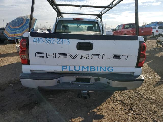 1GCEC14X97Z133792 - 2007 CHEVROLET SILVERADO C1500 CLASSIC WHITE photo 6