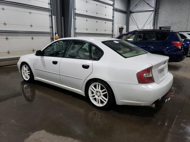 4S3BL676566201430 - 2006 SUBARU LEGACY GT LIMITED WHITE photo 2