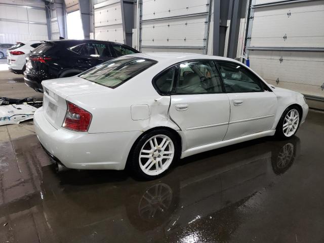 4S3BL676566201430 - 2006 SUBARU LEGACY GT LIMITED WHITE photo 3