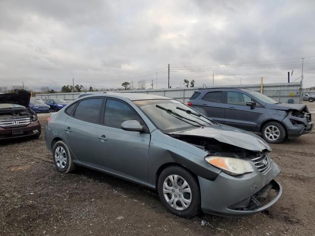 KMHDU4AD2AU836574 - 2010 HYUNDAI ELANTRA BLUE SILVER photo 4