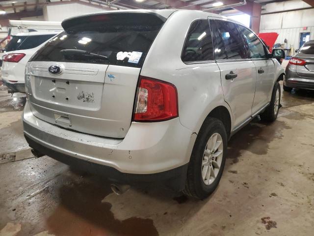 2FMDK3GC6DBC84568 - 2013 FORD EDGE SE SILVER photo 3