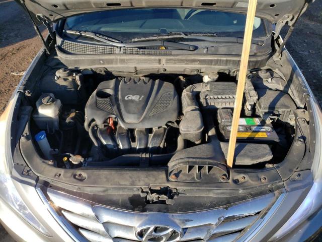 5NPEC4AC2CH421206 - 2012 HYUNDAI SONATA SE GRAY photo 11