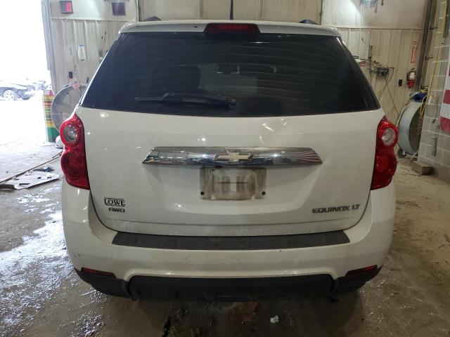 2GNFLNEK2D6141701 - 2013 CHEVROLET EQUINOX LT WHITE photo 6