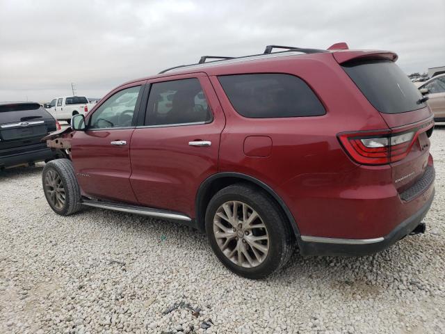 1C4RDHEG1FC176434 - 2015 DODGE DURANGO CITADEL BURGUNDY photo 2