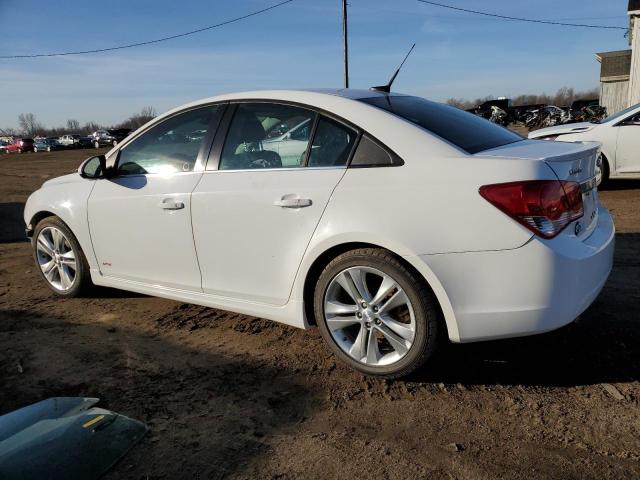 1G1PE5SBXD7137285 - 2013 CHEVROLET CRUZE LT WHITE photo 2