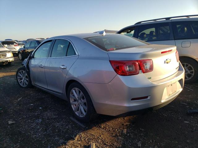 1G11H5SL6EF257081 - 2014 CHEVROLET MALIBU LTZ SILVER photo 2