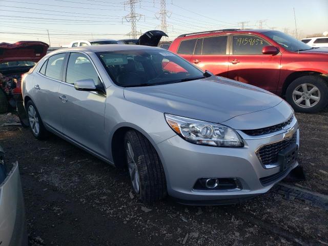1G11H5SL6EF257081 - 2014 CHEVROLET MALIBU LTZ ვერცხლისფერი ფოტო 4