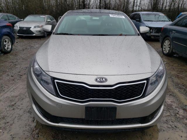 KNAGR4A69B5094140 - 2011 KIA OPTIMA SX SILVER photo 5