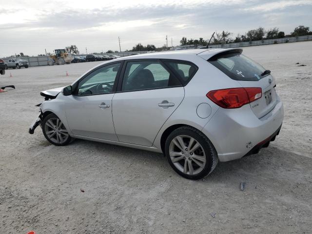 KNAFW5A32C5587661 - 2012 KIA FORTE SX SILVER photo 2