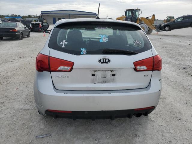 KNAFW5A32C5587661 - 2012 KIA FORTE SX SILVER photo 6