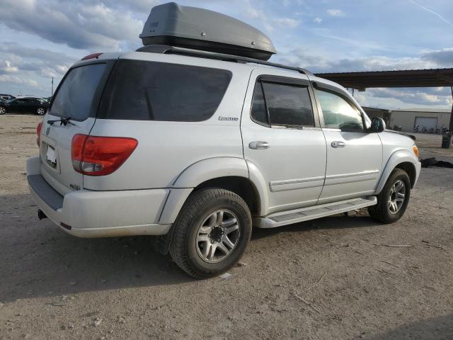 5TDZT38A16S283883 - 2006 TOYOTA SEQUOIA LIMITED WHITE photo 3