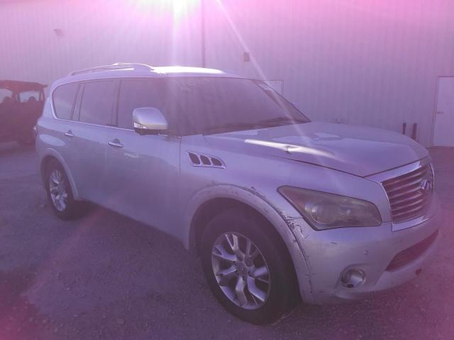 JN8AZ2NE1C9016125 - 2012 INFINITI QX56 SILVER photo 4