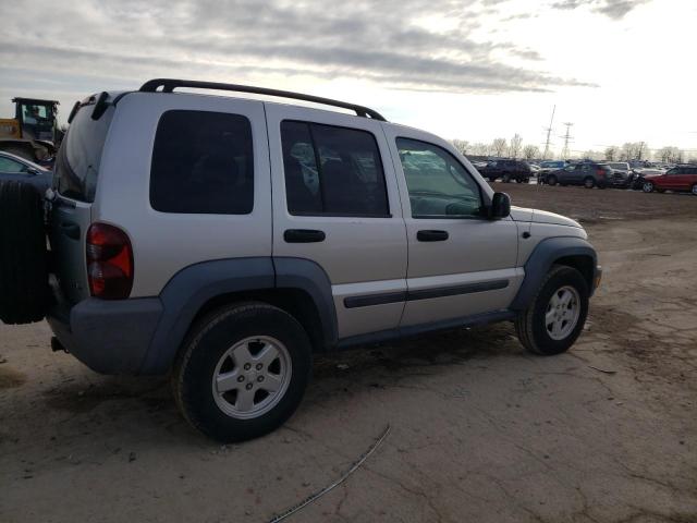 1J4GL48K57W536432 - 2007 JEEP LIBERTY SPORT SILVER photo 3