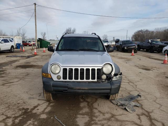 1J4GL48K57W536432 - 2007 JEEP LIBERTY SPORT SILVER photo 5