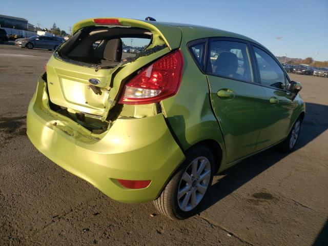 3FADP4EJXDM107992 - 2013 FORD FIESTA SE GREEN photo 3