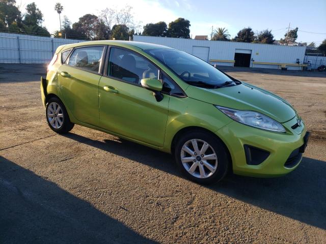 3FADP4EJXDM107992 - 2013 FORD FIESTA SE GREEN photo 4