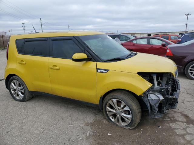 KNDJP3A5XG7252299 - 2016 KIA SOUL + YELLOW photo 4