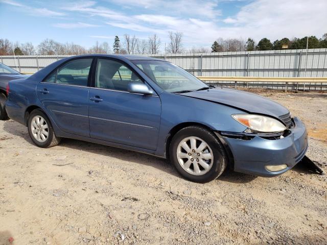 4T1BE30KX3U667440 - 2003 TOYOTA CAMRY LE BLUE photo 4