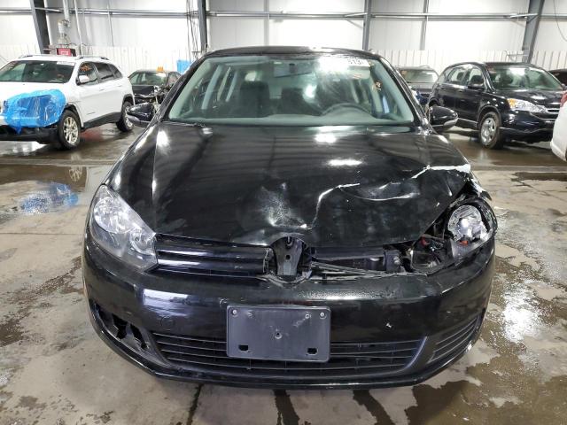 WVWDA7AJ0BW153637 - 2011 VOLKSWAGEN GOLF BLACK photo 5