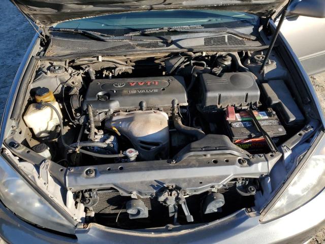 4T1BE32K52U595736 - 2002 TOYOTA CAMRY LE GRAY photo 11
