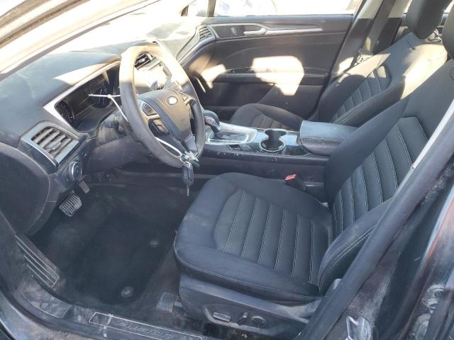 3FA6P0H77FR113112 - 2015 FORD FUSION SE GRAY photo 7