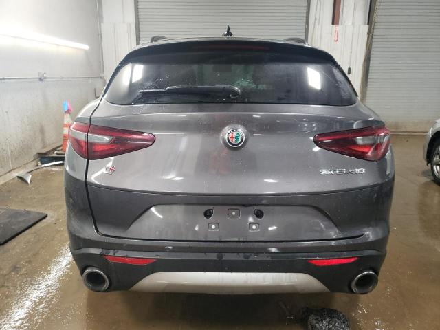ZASFAKNN3J7B91789 - 2018 ALFA ROMEO STELVIO TI SPORT GRAY photo 6