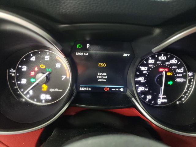 ZASFAKNN3J7B91789 - 2018 ALFA ROMEO STELVIO TI SPORT GRAY photo 9