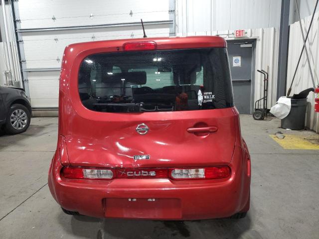 JN8AZ2KR1AT165321 - 2010 NISSAN CUBE BASE RED photo 6