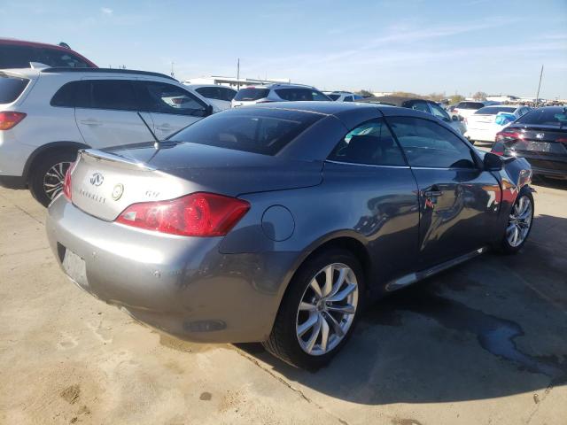 JN1CV6FE8BM953767 - 2011 INFINITI G37 BASE GRAY photo 3