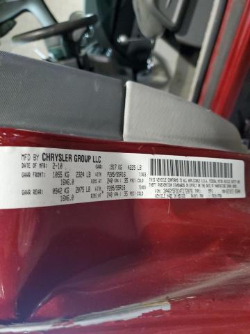 3A4GY5F91AT172076 - 2010 CHRYSLER PT CRUISER RED photo 12